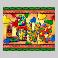 Love Autism Awareness Premium Tee | Teevron