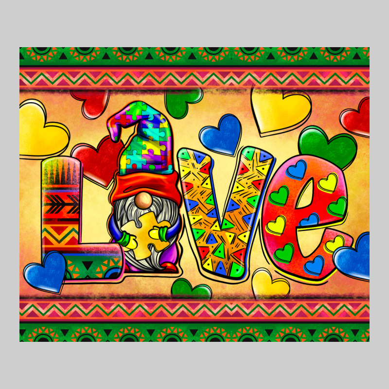Love Autism Awareness Premium Tee by BarkalooDesign | Teevron