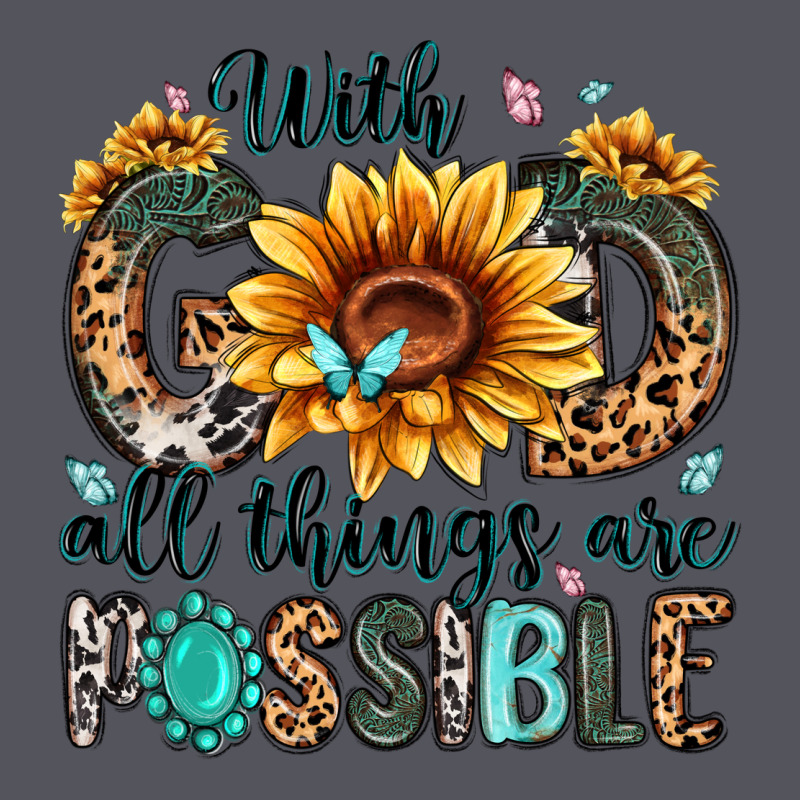 With God All Things Are Possible Malias Vintage Hoodie by MaliasSmallBusiness | Teevron