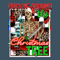 Rockin' Around The Christmas Tree Skeleton Urban Heavy Tee | Teevron