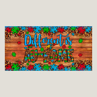 Different Is Au Some Autism Awareness License Plate Heavy Core Tee | Teevron