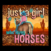 Just A Girl Who Loves Horses Zipper Hoodie | Teevron