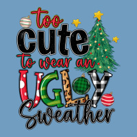 Too Cute To Wear Ugly  Christmas Urban Heavy Tee | Teevron