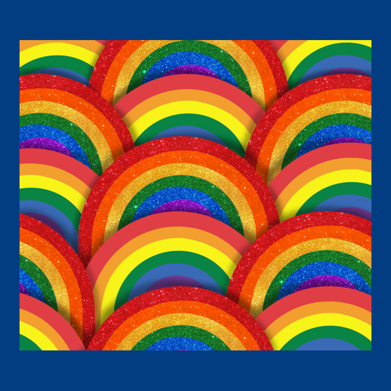 Pride Rainbow Glitter Tumbler Premium Sweatshirt by FaDigitalArtStudio | Teevron