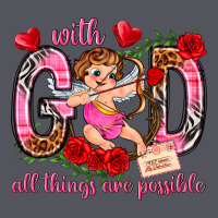 With God All Things Are Possible Vintage Hoodie | Teevron