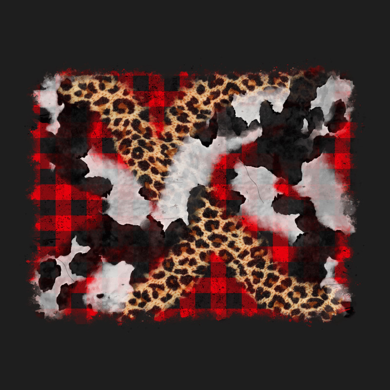 Cowhide Buffalo Plaid Leopad Background Heavyweight Hoodie by CowCowDesign | Teevron
