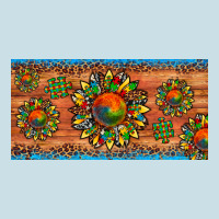 Autism Awareness Sunflower Puzzle License Plate Ladies Tee | Teevron