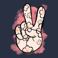 Floral Peace Sign Heavyweight Sweatshirt | Teevron