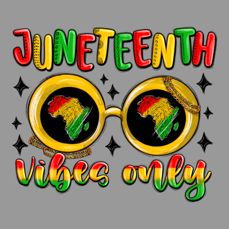 Juneteenth Vibes Only Vintage Hoodie by MaliasSmallBusiness | Teevron