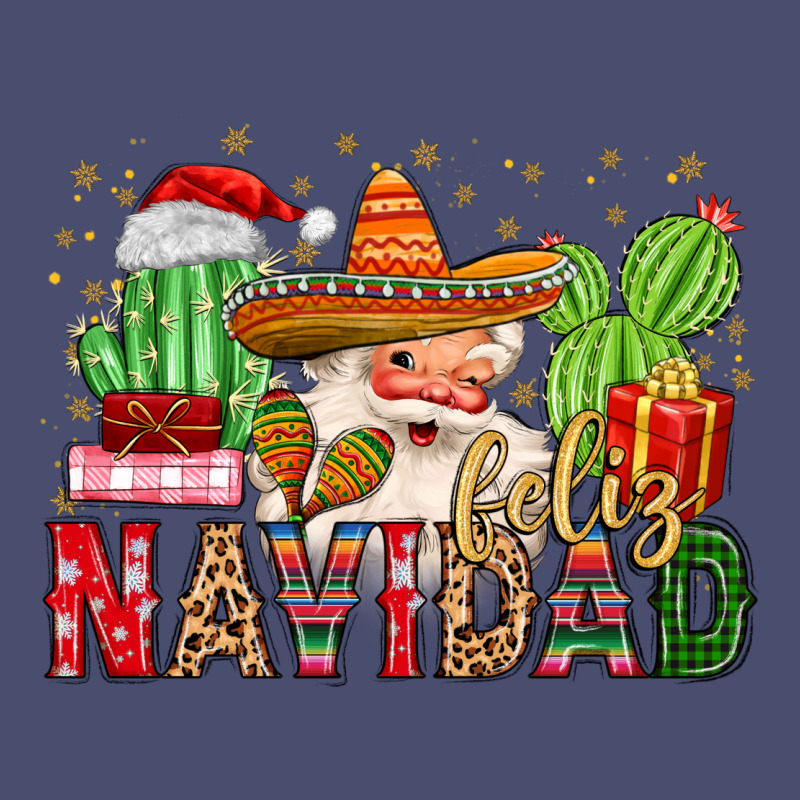 Feliz Navidad Santa Vintage Tee by MaliasSmallBusiness | Teevron