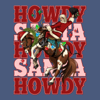 Howdy Santa Cowboy Christmas Vintage Hoodie | Teevron