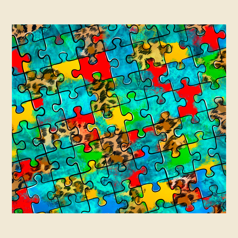 Autism Awareness Puzzle Premium Tee by BarkalooDesign | Teevron