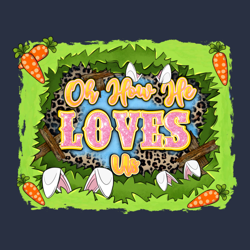 Oh How He Loves Us Easter Day Urban Hoodie by LillyAllenDesigns | Teevron
