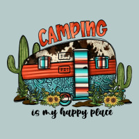 Camping Is My Happy Place Heavy Core Tee | Teevron