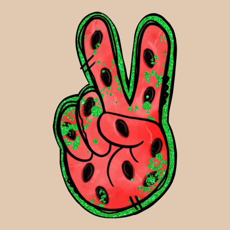 Watermelon Peace Sign Heavyweight Sweatshirt by Jasminsmagicworld | Teevron