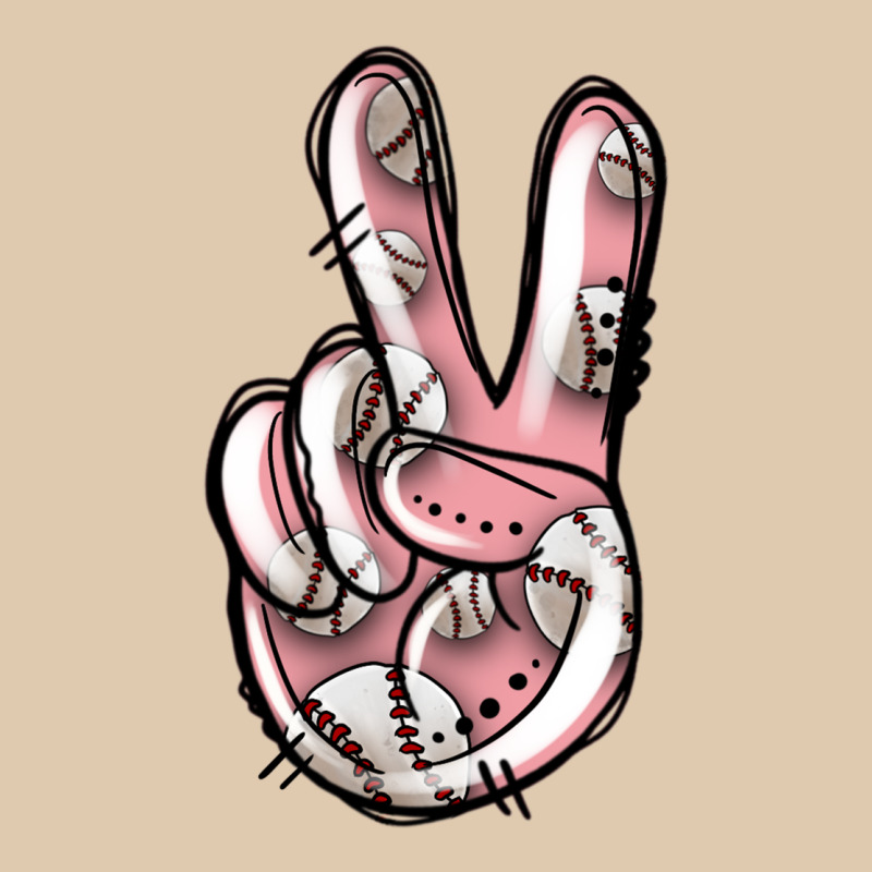 Baseball Peace Sign Heavyweight Sweatshirt by Jasminsmagicworld | Teevron