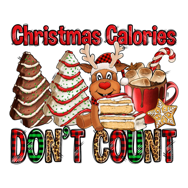 Christmas Calories Don't Count Christmas Tree Cake Premium Tee by Jasminsmagicworld | Teevron