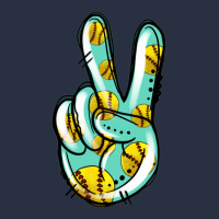 Softball Peace Sign Heavyweight Sweatshirt | Teevron
