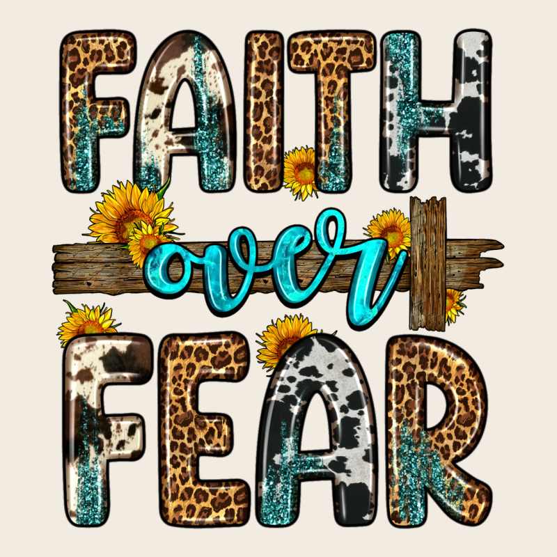 Faith Over Fear Premium Sweatshirt by OliviaCreatesArt | Teevron