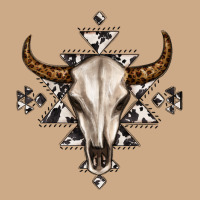 Bull Skull With Aztec Vintage Hoodie | Teevron