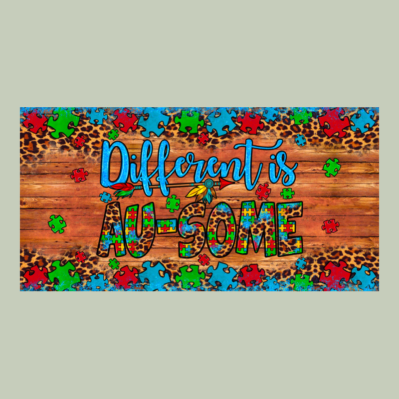Different Is Au Some Autism Awareness License Plate Ladies Tee by Artiststas | Teevron