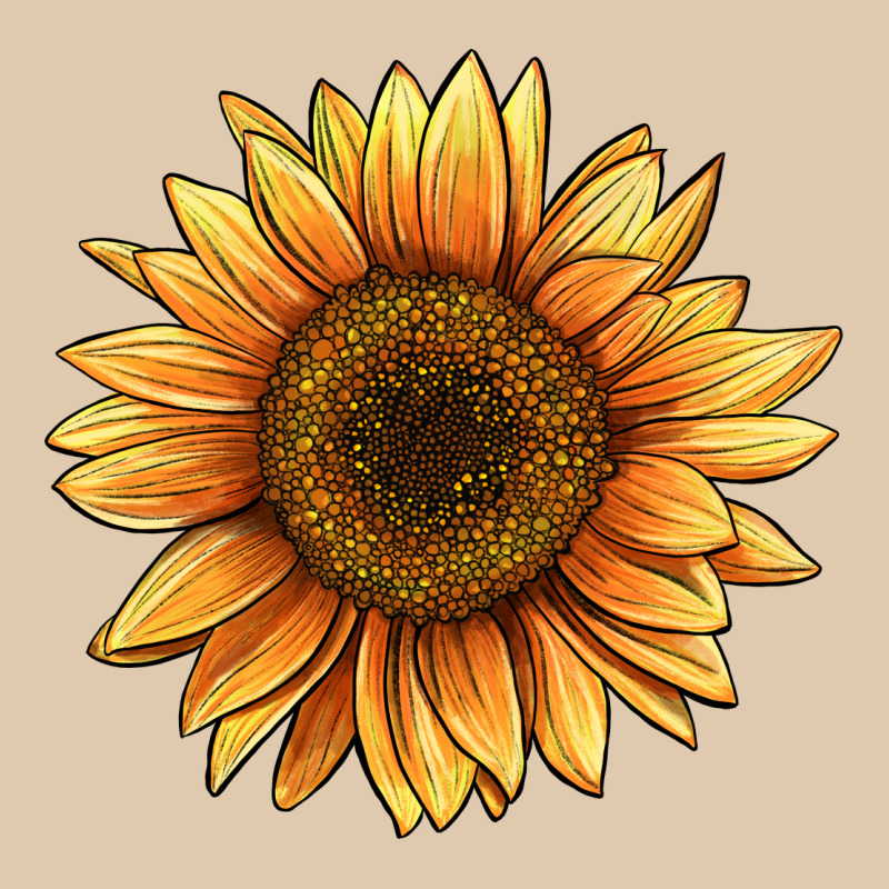 Sunflower Heavyweight Sweatshirt by BarkalooDesign | Teevron