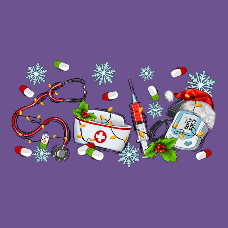 Christmas Nurse Vintage Tee by MaliasSmallBusiness | Teevron