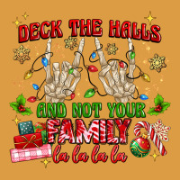 Deck The Halls And Not Your Family Urban Heavy Tee | Teevron