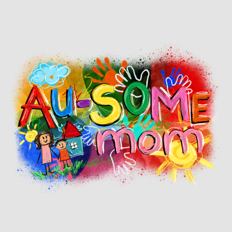 Au-some Mom Autism Premium Sweatshirt by FaDigitalArtStudio | Teevron