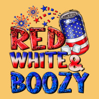 Red White Boozy Vintage Hoodie | Teevron