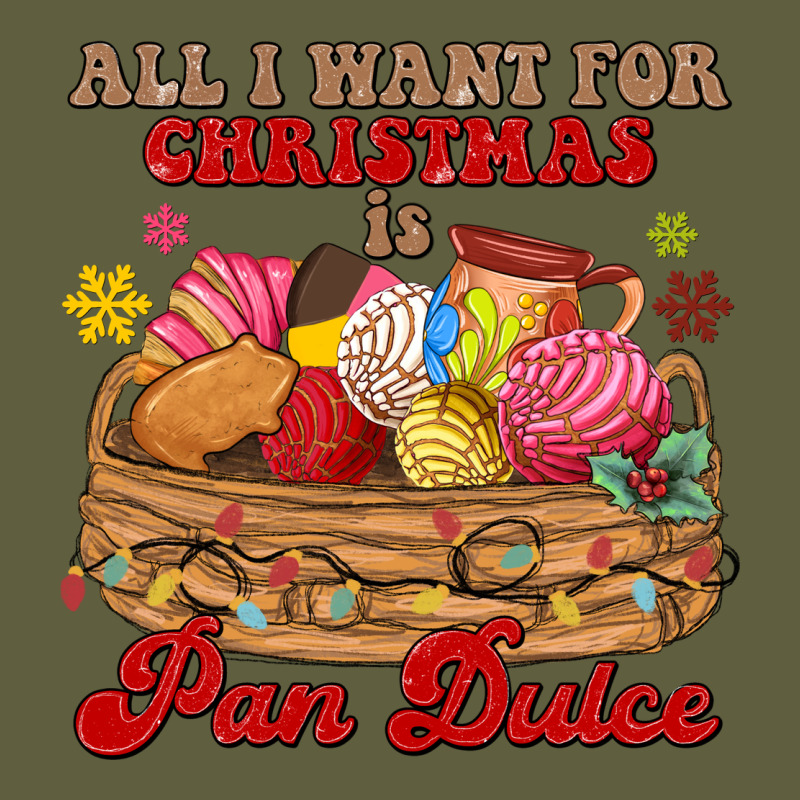 All I Want For Christmas Is Pan Dulce Vintage Tee by MaliasSmallBusiness | Teevron