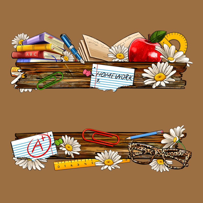 Floral Teacher Custom Name Vintage Tee by NancyCooperArtShop | Teevron