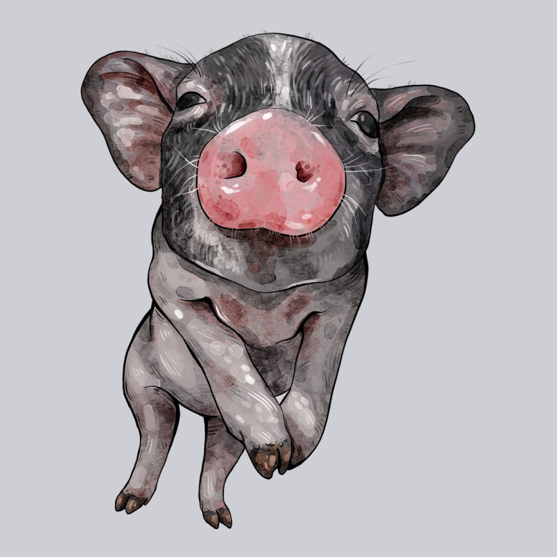 Baby Pig Heavyweight Sweatshirt by BarkalooDesign | Teevron