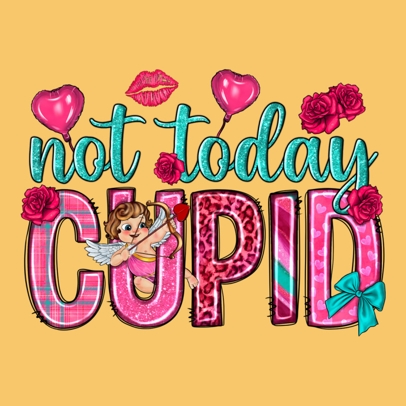 Not Today Cupid Vintage Hoodie by NancyCooperArtShop | Teevron