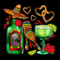 Mexican Tequila Margarita And Maracas Ladies Tee | Teevron