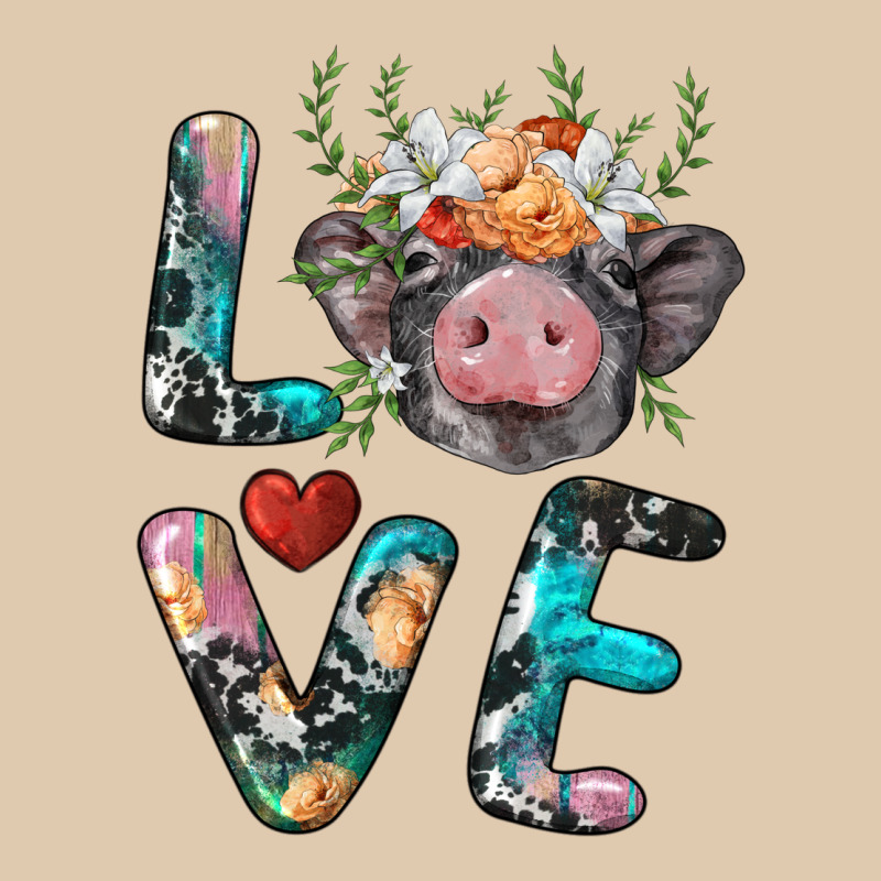 Pig Love Heavyweight Sweatshirt by BarkalooDesign | Teevron