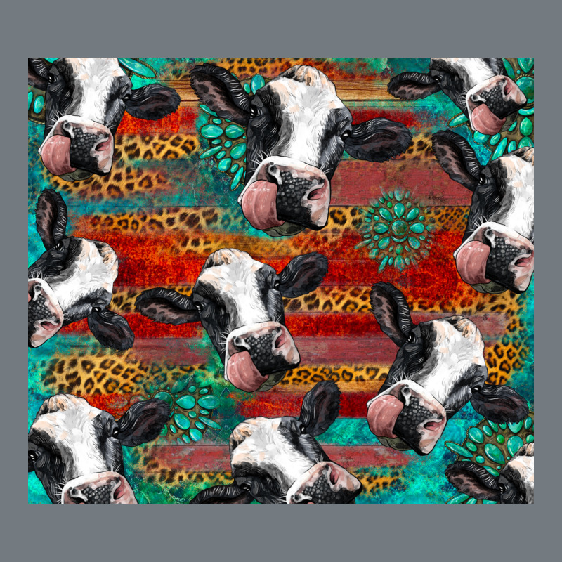 Holstein Cows With Gemstone Heavyweight Sweatshirt by BarkalooDesign | Teevron