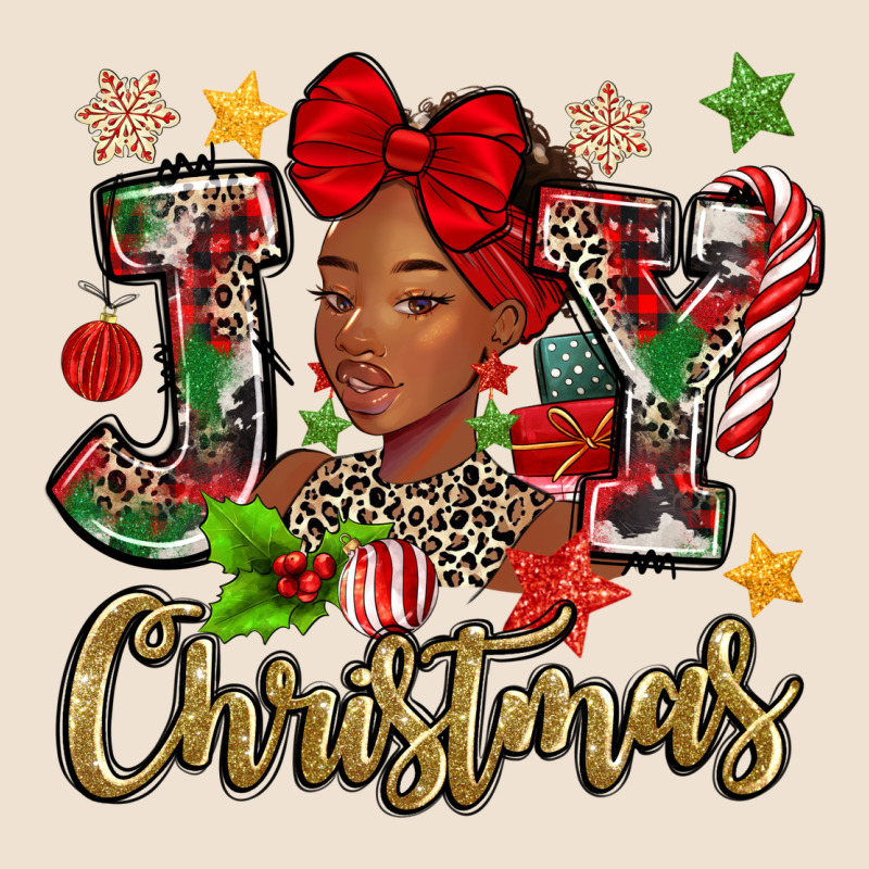 Christmas Joy Black Woman Urban Heavy Tee by MaliasSmallBusiness | Teevron