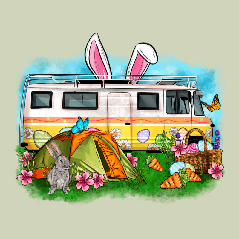 Easter Day Camper Heavyweight Hoodie by OliviaCreatesArt | Teevron