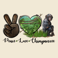 Peace Love Chimpanzee Premium Tee | Teevron