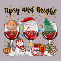Tipsy And Bright Christmas Vintage Tee | Teevron
