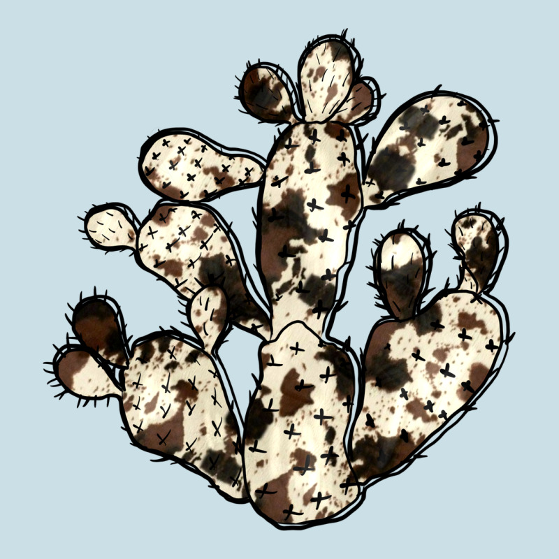 Cowhide Cactus Ladies Tee by JahusDesignShop | Teevron