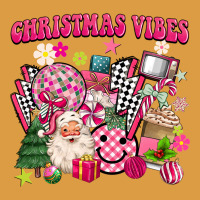 Retro Pink Christmas Vibes Urban Heavy Tee | Teevron