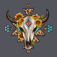 Bull Skull With Aztec Sunflower Leopard Vintage Hoodie | Teevron