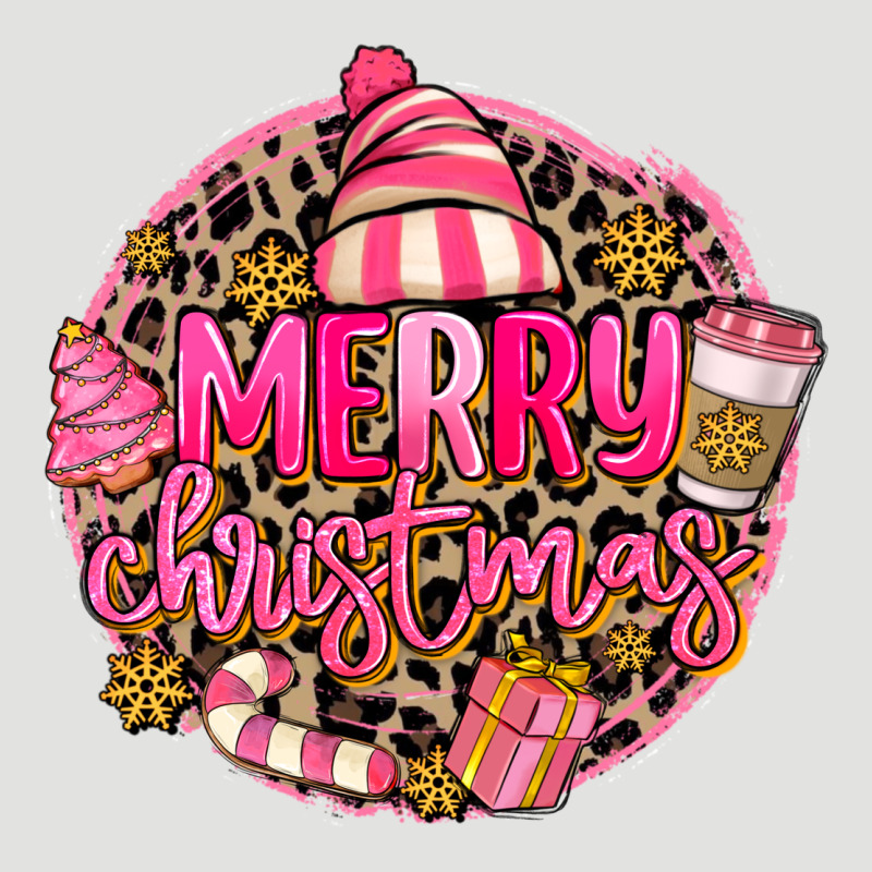 Pink Merry Christmas Classic Tee by MaliasSmallBusiness | Teevron