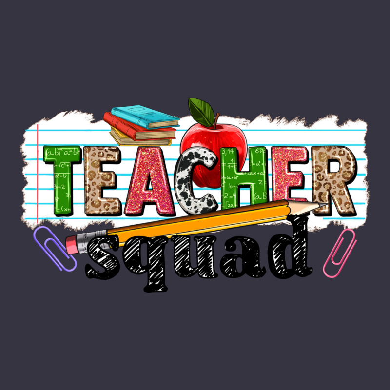 Teacher Squad Vintage Hoodie by NancyCooperArtShop | Teevron