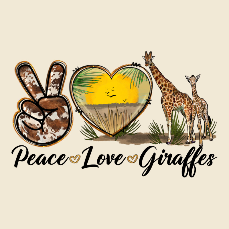 Peace Love Giraffes Premium Tee by LillyAllenDesigns | Teevron