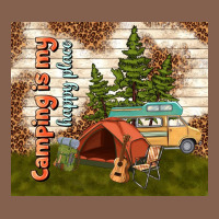 Camping Is My Happy Place Zipper Hoodie | Teevron