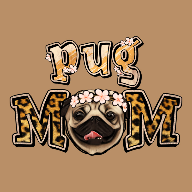 Pug Mom Vintage Hoodie by Jasminsmagicworld | Teevron