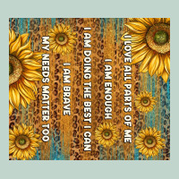 Self Reminders With Sunflowers Zipper Hoodie | Teevron